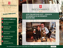 Tablet Screenshot of fieges-stammhaus.de